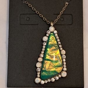 Rainbow Pendant Necklace